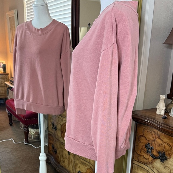 Aerie Dusty Rose Sweatshirt - Picture 5 of 11